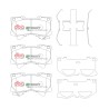 Kit de freinage avant DBA Street Series T2 + plaquettes Street Performance Toyota Land Cruiser 300 (2021+)