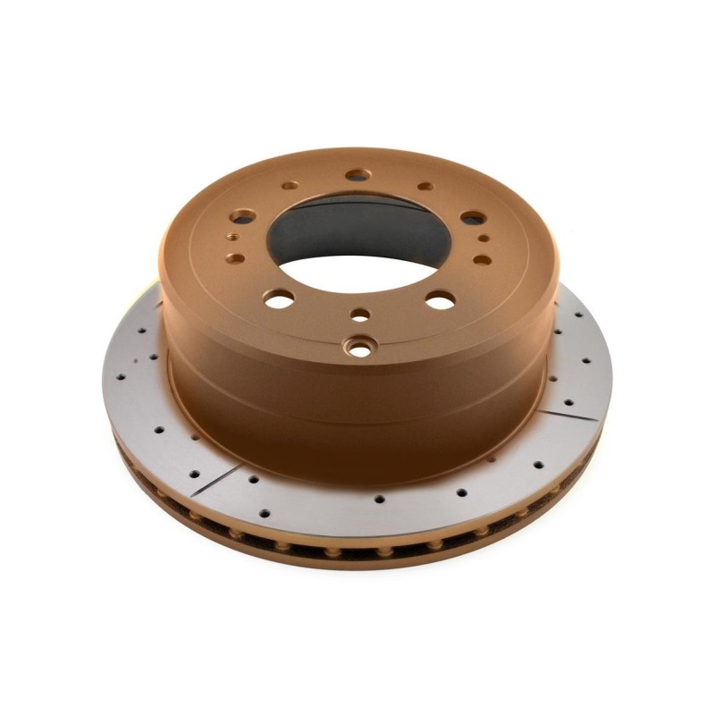 Kit de freinage arrière DBA Street Series X-Gold + plaquettes Street Performance Toyota Land Cruiser 100 (J100) (1998-2008)