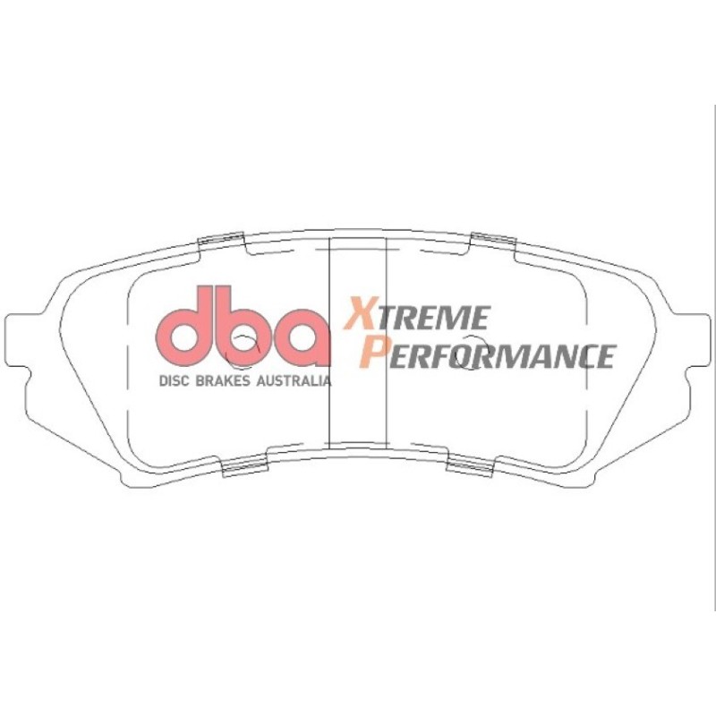Kit de freinage arrière DBA 4000 Series T3 + plaquettes Xtreme Performance Toyota Land Cruiser 100 (J100) (1998-2008)