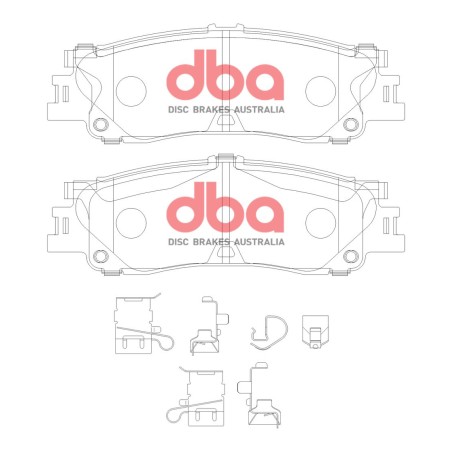 Kit de freinage arrière DBA Street Series T2 + plaquettes Street Performance Toyota Land Cruiser 250 (2024+)
