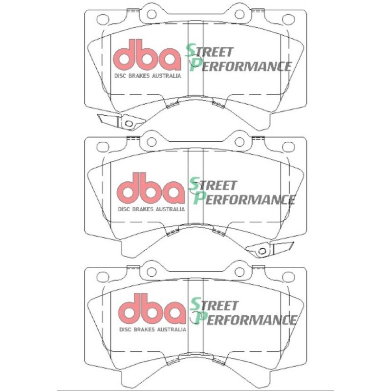 Kit de freinage avant DBA 4000 Series XS + plaquettes Street Performance Toyota Sequoia 276/310/381 ch Ø354 mm (2007+)