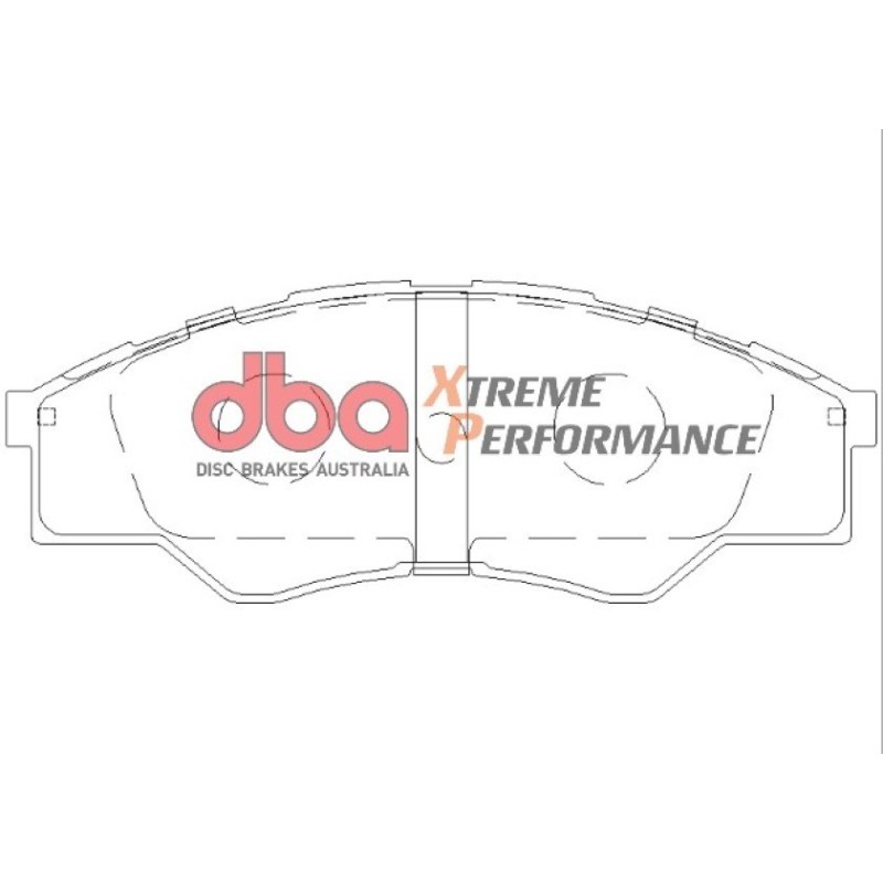 Kit de freinage avant DBA 4000 Series T3 + plaquettes Xtreme Performance Toyota Hilux (2005-2008)