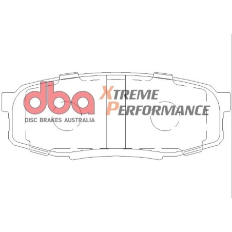 Kit de freinage arrière DBA 4000 Series T3 + plaquettes Xtreme Performance Toyota Land Cruiser 200 (2007+)