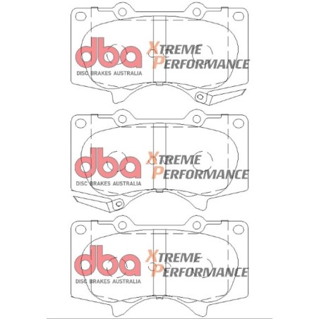 Kit de freinage avant DBA 4000 Series T3 + plaquettes Xtreme Performance Toyota FJ Cruiser 239/260 ch (2007-2016)