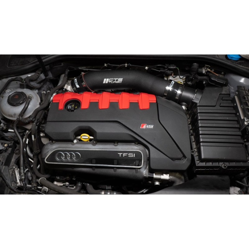 Tube d'admission 4" CTS Turbo Audi RS3 8V.2 / 8Y / TT RS 8S 2.5 TFSI EVO (boîte à air d'origine vers inlet 4")