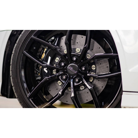 4 Jantes R360 8.5X19" ET44 5X112 Racing Line (Noire)