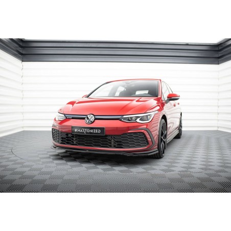 Kit carrosserie Maxton Design VW Golf 8 GTI (2020-2024) : lame avant, bas de caisse, diffuseur arrière, becquet