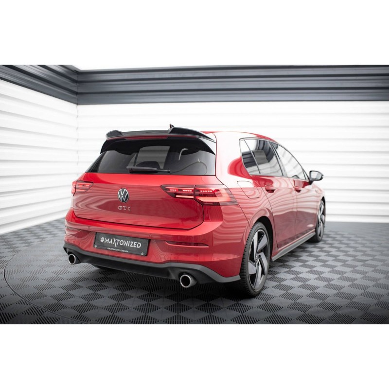 Kit carrosserie Maxton Design VW Golf 8 GTI (2020-2024) : lame avant, bas de caisse, diffuseur arrière, becquet