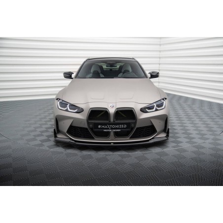 Kit carrosserie Maxton Design BMW M4 G82 (2021+) : lame avant, bas de caisse, lames arrière, becquet