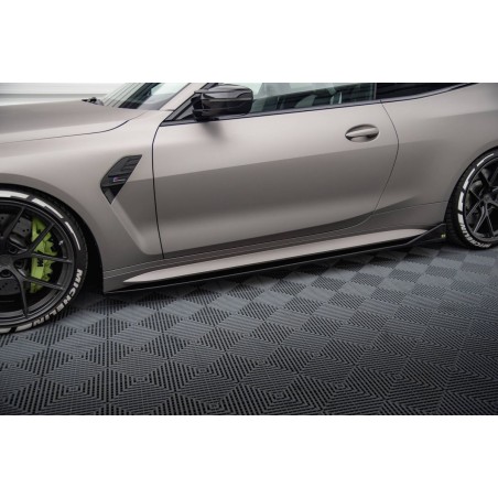 Kit carrosserie Maxton Design BMW M4 G82 (2021+) : lame avant, bas de caisse, lames arrière, becquet