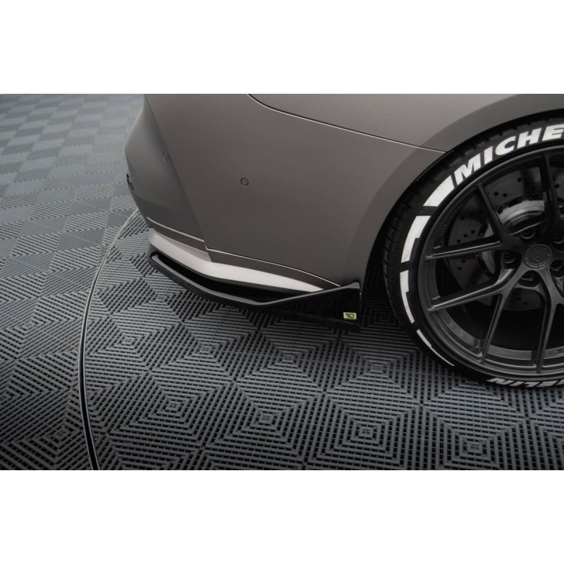 Kit carrosserie Maxton Design BMW M4 G82 (2021+) : lame avant, bas de caisse, lames arrière, becquet