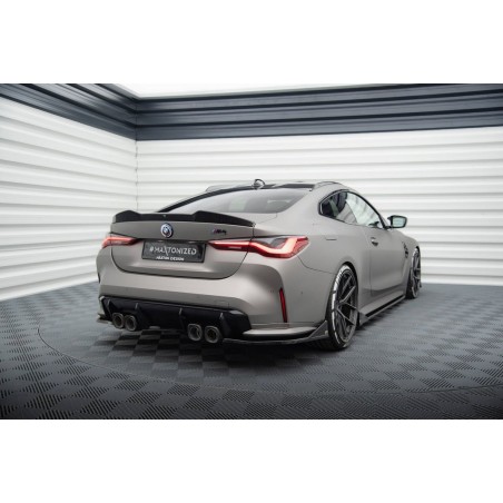 Kit carrosserie Maxton Design BMW M4 G82 (2021+) : lame avant, bas de caisse, lames arrière, becquet