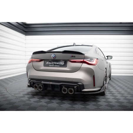 Kit carrosserie Maxton Design BMW M4 G82 (2021+) : lame avant, bas de caisse, lames arrière, becquet