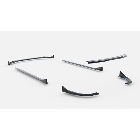 Kit carrosserie Maxton Design BMW M4 G82 (2021+) : lame avant, bas de caisse, lames arrière, becquet
