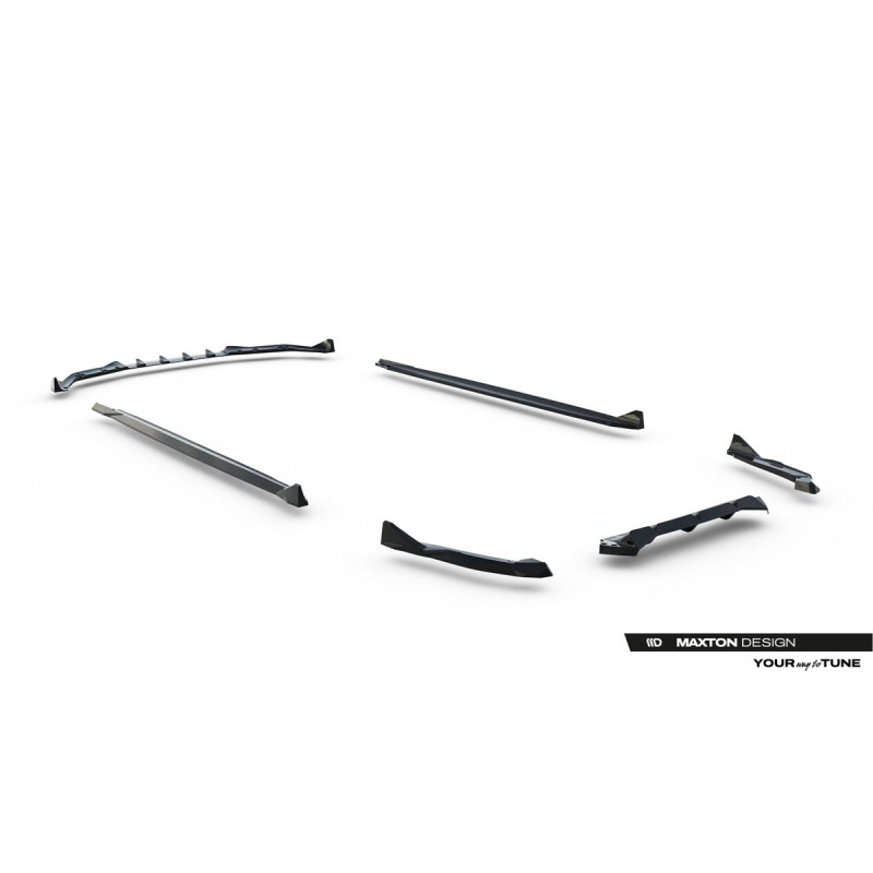 Kit carrosserie Maxton Design BMW M5 F90 V.2 (2017-2020) : lame avant, bas de caisse, lame arrière, lames arrière