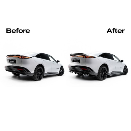 Kit carrosserie Maxton Design Mazda 6e Mk1 (2024+) : lame avant, bas de caisse, lame arrière, becquet