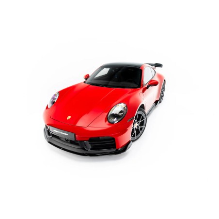 Kit carrosserie Maxton Design Porsche 911 Carrera Aero 992 restylée (2025+) : lame avant, bas de caisse, lame arrière, becquet