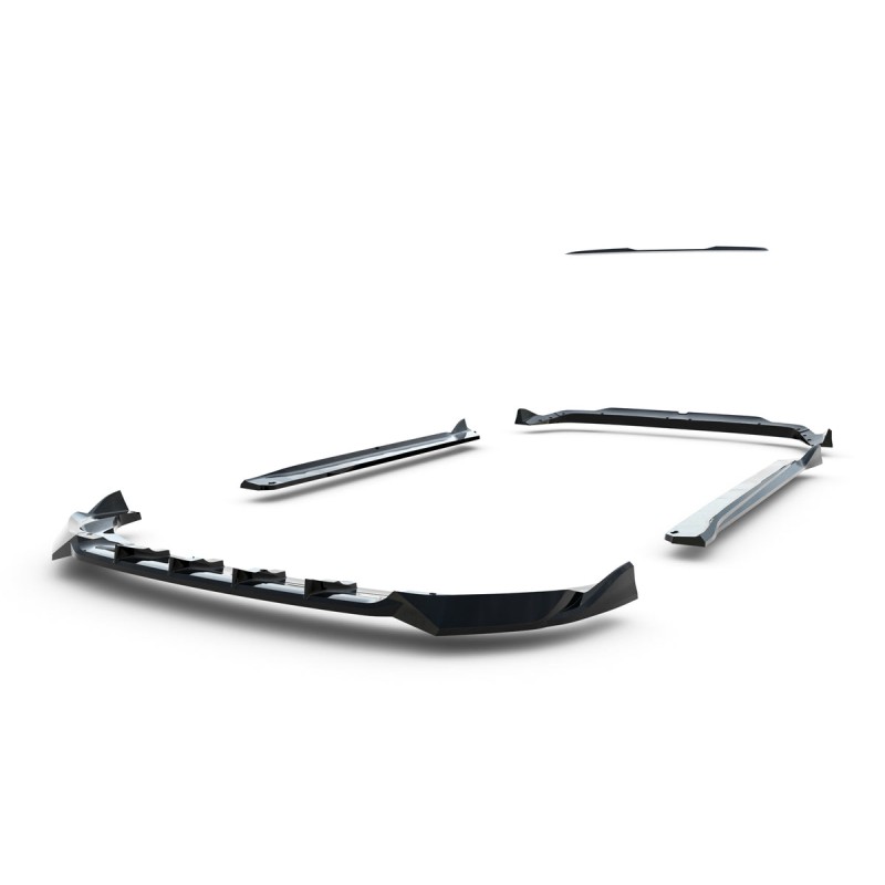 Kit carrosserie Maxton Design MG ZS Mk2 (2024+) : lame avant, bas de caisse, lame arrière, becquet