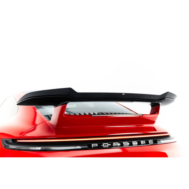 Kit carrosserie Maxton Design Porsche 911 Carrera Aero 992 restylée (2025+) : lame avant, bas de caisse, lame arrière, becquet