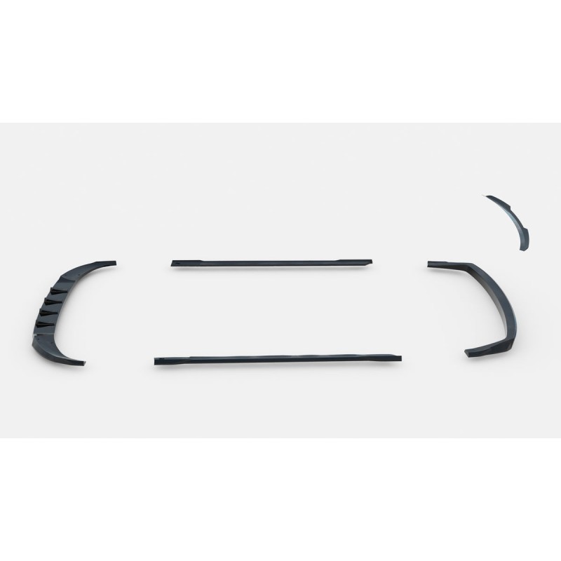Kit carrosserie Maxton Design Mazda 6e Mk1 (2024+) : lame avant, bas de caisse, lame arrière, becquet