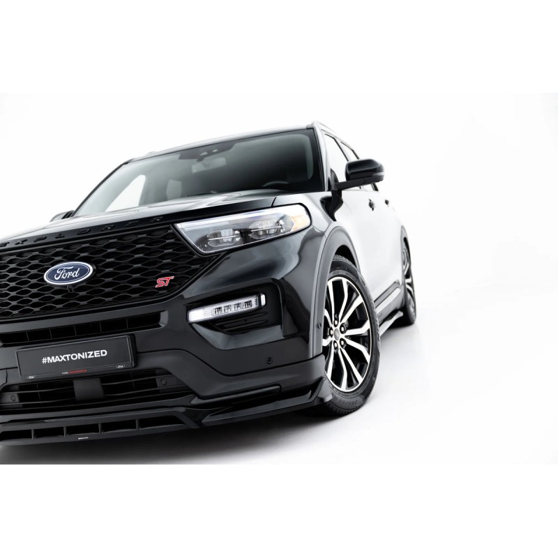 Kit carrosserie Maxton Design Ford Explorer ST Mk6 (2019-2024) : lame avant, bas de caisse, lame arrière, lames arrière, becquet