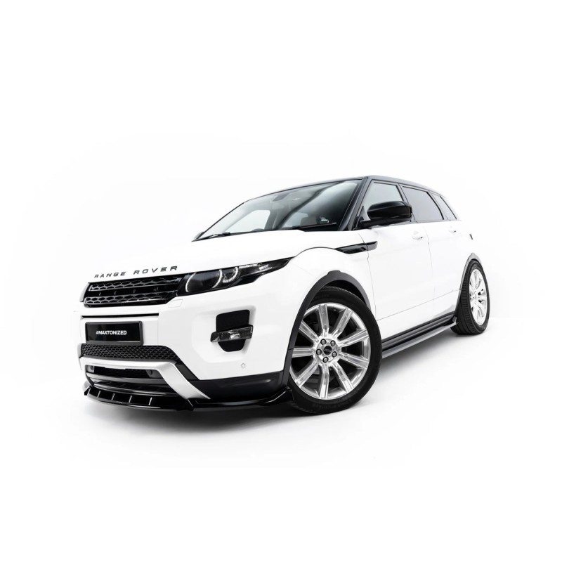 Kit carrosserie Maxton Design Land Rover Range Rover Evoque Mk1 (2011-2013) : lame avant, bas de caisse, lame arrière, becquet