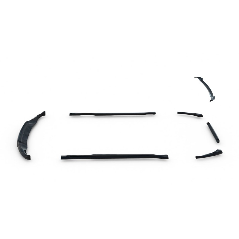 Kit carrosserie Maxton Design Ford Explorer ST Mk6 (2019-2024) : lame avant, bas de caisse, lame arrière, lames arrière, becquet