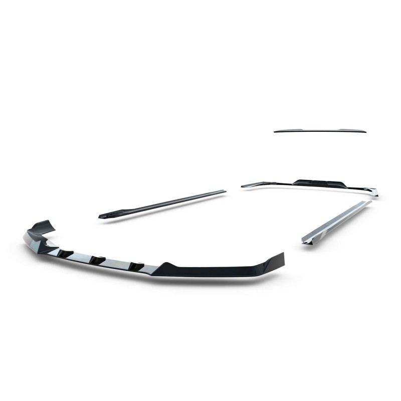 Kit carrosserie Maxton Design BMW M760e G70 (2022-2026) : lame avant, bas de caisse, lame arrière, becquet