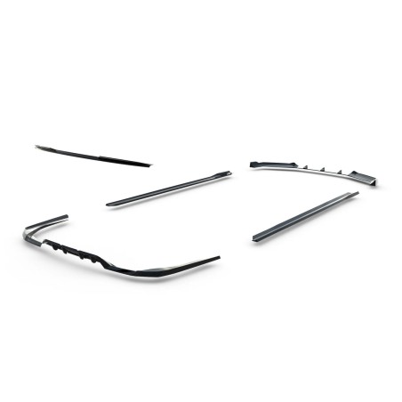 Kit carrosserie Maxton Design BMW M760e G70 (2022-2026) : lame avant, bas de caisse, lame arrière, becquet