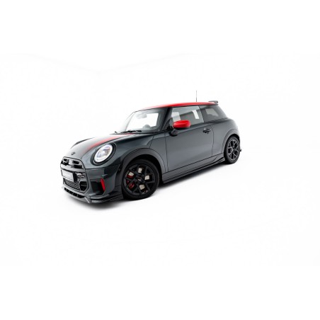 Kit carrosserie Maxton Design Mini Cooper John Cooper Works F66 (2025+) : lame avant, bas de caisse, lame arrière, becquet