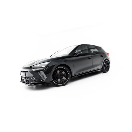 Kit carrosserie Maxton Design Cupra Leon 5 portes Mk1 restylée V.2 (2024+) : lame avant, bas de caisse, lame arrière, becquet