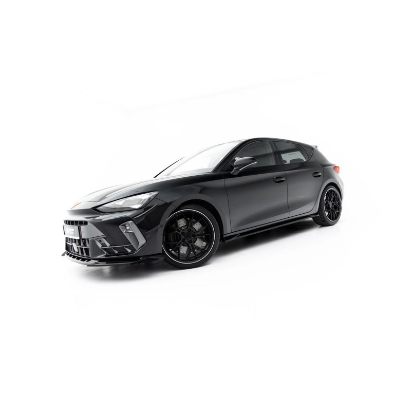 Kit carrosserie Maxton Design Cupra Leon 5 portes Mk1 restylée V.2 (2024+) : lame avant, bas de caisse, lame arrière, becquet