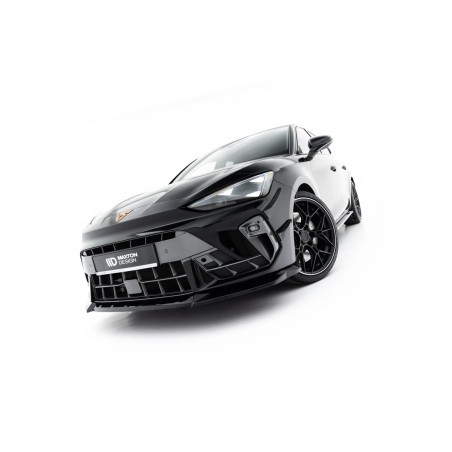 Kit carrosserie Maxton Design Cupra Leon 5 portes Mk1 restylée V.2 (2024+) : lame avant, bas de caisse, lame arrière, becquet
