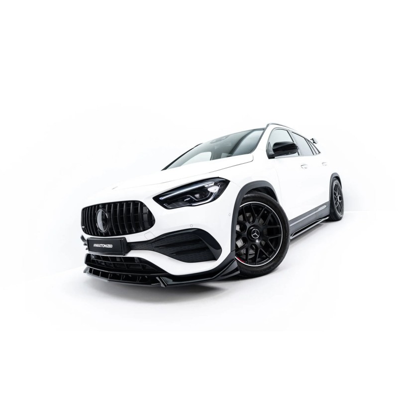 Kit carrosserie Maxton Design Mercedes-AMG GLA 35 H247 (2020-2023) : lame avant, bas de caisse, lame arrière, becquet