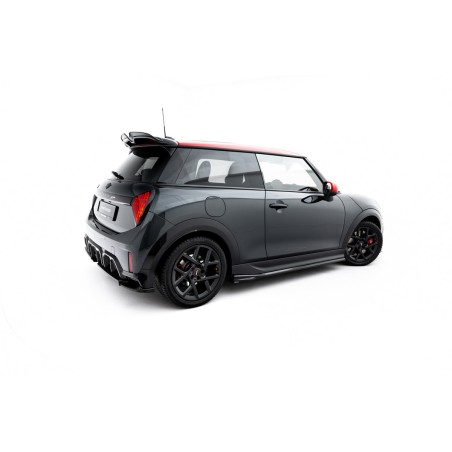 Kit carrosserie Maxton Design Mini Cooper John Cooper Works F66 (2025+) : lame avant, bas de caisse, lame arrière, becquet