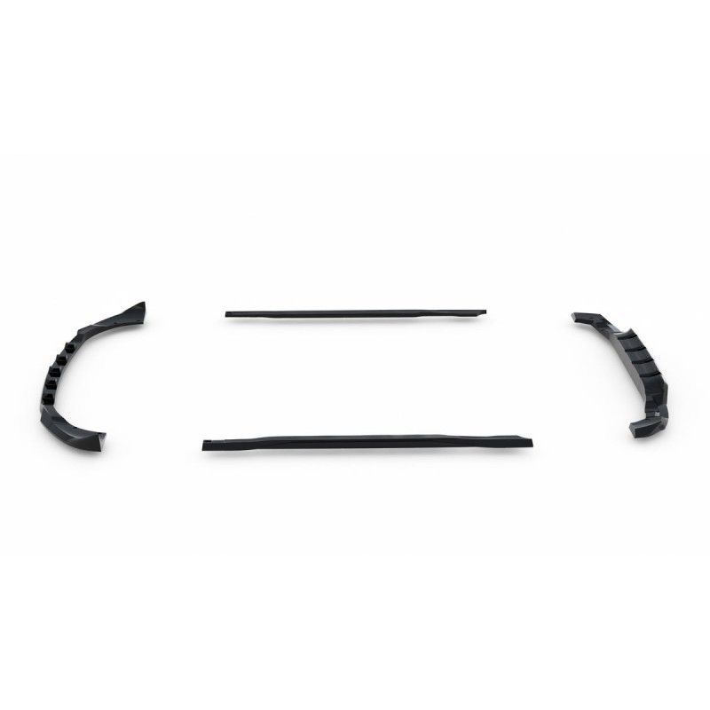 Kit carrosserie Maxton Design Mercedes-AMG GLA 35 H247 (2020-2023) : lame avant, bas de caisse, lame arrière, becquet