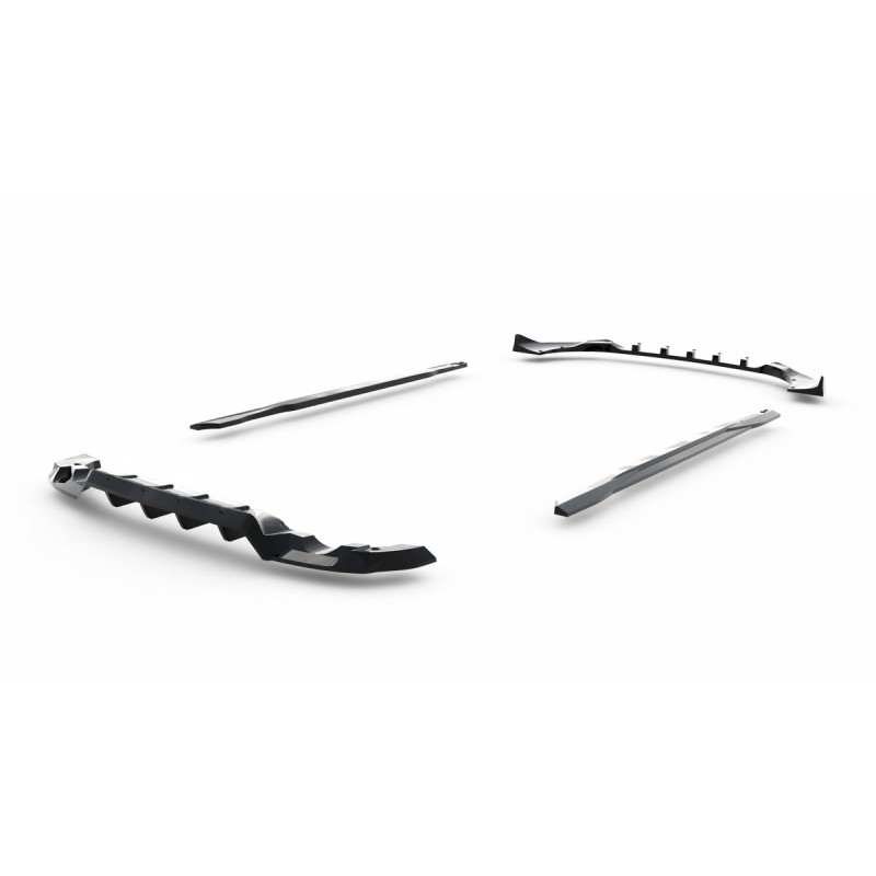 Kit carrosserie Maxton Design Mercedes-AMG GLA 35 H247 (2020-2023) : lame avant, bas de caisse, lame arrière, becquet