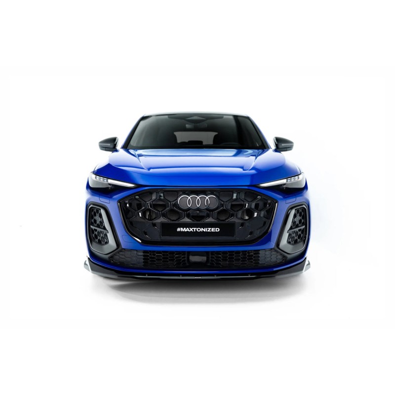 Kit carrosserie Maxton Design Audi Q5 S-Line Sportback Mk3 (2024+) : lame avant, bas de caisse, lame arrière, becquet