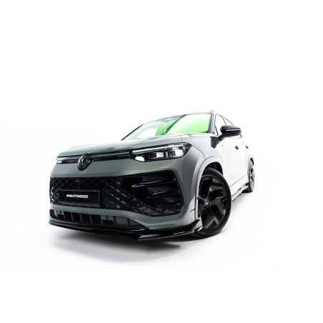 Kit carrosserie Maxton Design Volkswagen Tayron R-Line Mk1 (2024+) : lame avant, bas de caisse, lame arrière, becquet