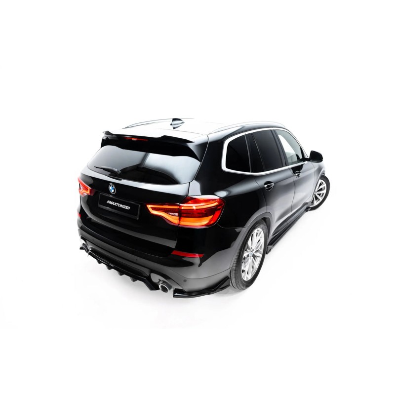 Kit carrosserie Maxton Design BMW X3 G01 (2017-2021) : lame avant, bas de caisse, lame arrière, lames arrière, becquet