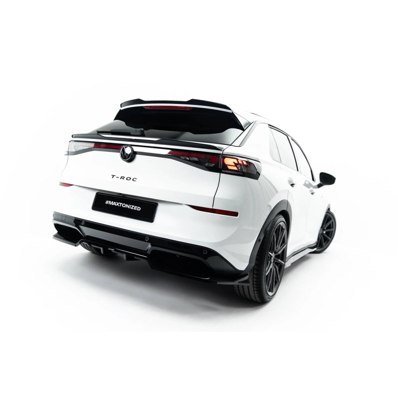 Kit carrosserie Maxton Design Volkswagen T-Roc R-Line Mk2 (2025+) : lame avant, bas de caisse, lame arrière, becquet