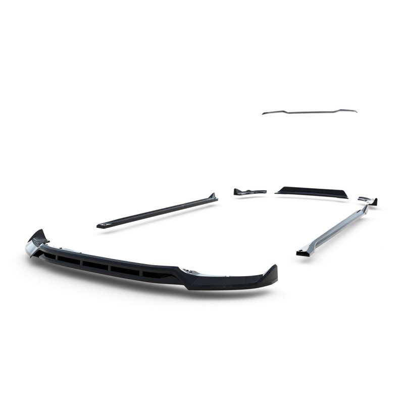 Kit carrosserie Maxton Design BMW X3 G01 (2017-2021) : lame avant, bas de caisse, lame arrière, lames arrière, becquet