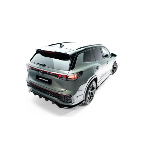 Kit carrosserie Maxton Design Volkswagen Tayron R-Line Mk1 (2024+) : lame avant, bas de caisse, lame arrière, becquet