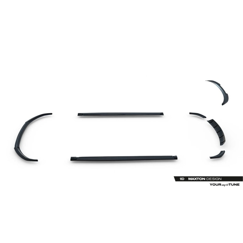 Kit carrosserie Maxton Design Mazda CX-5 Mk2 (2017-2021) : lame avant, bas de caisse, diffuseur arrière, lames arrière, becquet