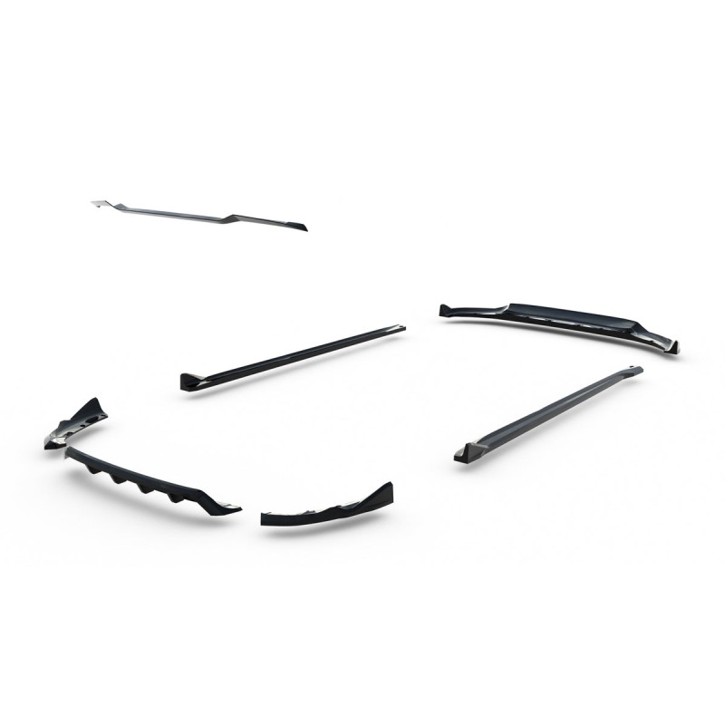 Kit carrosserie Maxton Design BMW X3 G01 (2017-2021) : lame avant, bas de caisse, lame arrière, lames arrière, becquet