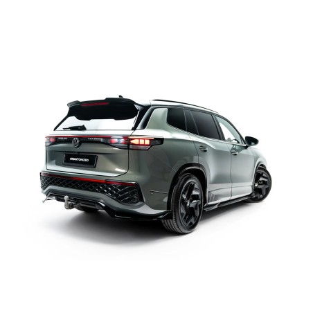 Kit carrosserie Maxton Design Volkswagen Tayron R-Line Mk1 (2024+) : lame avant, bas de caisse, lame arrière, becquet