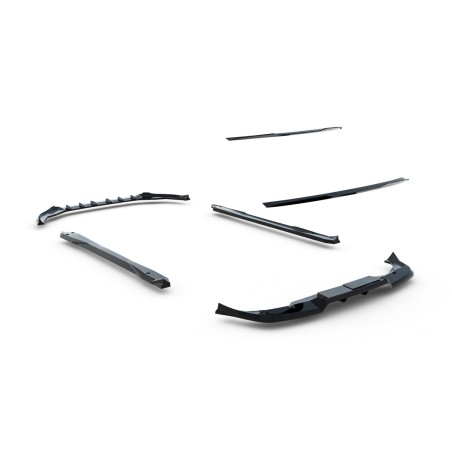 Kit carrosserie Maxton Design Volkswagen T-Roc R-Line Mk2 (2025+) : lame avant, bas de caisse, lame arrière, becquet