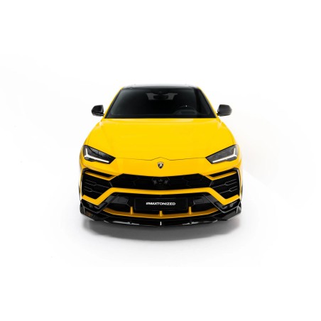 Kit carrosserie carbone Maxton Design Lamborghini Urus Mk1 (2018-2024) : lame avant, bas de caisse, lame arrière, becquet