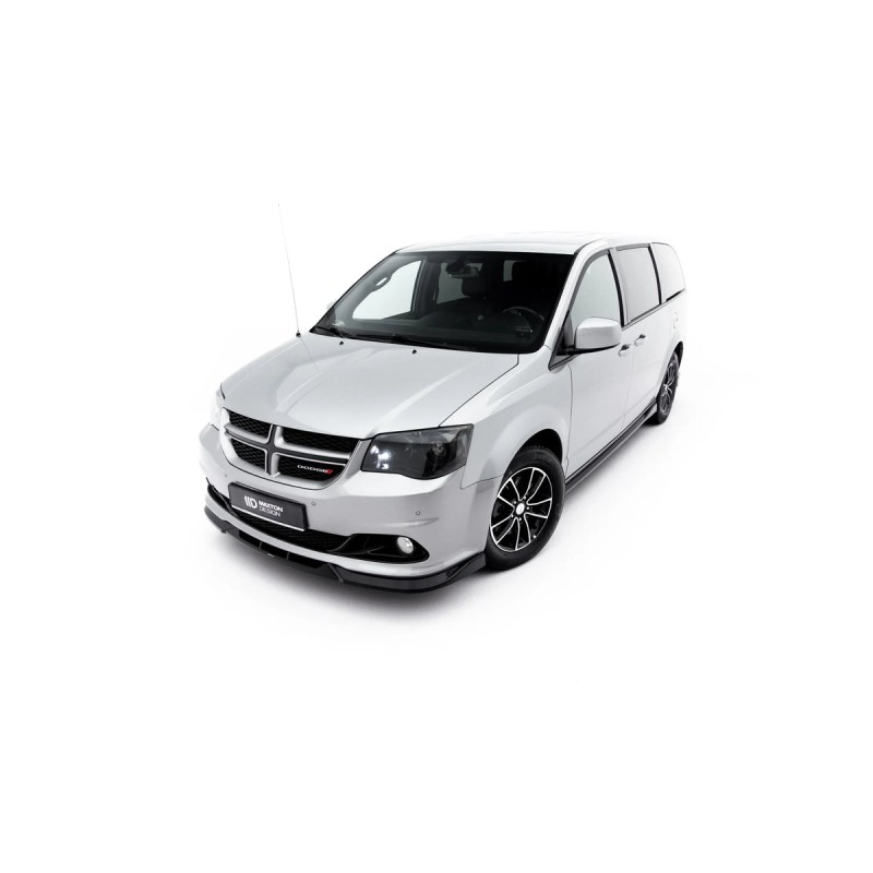 Kit carrosserie Maxton Design Dodge Grand Caravan Mk5 restylée (2010-2020) : lame avant, bas de caisse, lame arrière, becquet