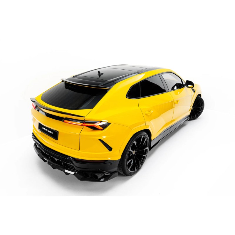 Kit carrosserie carbone Maxton Design Lamborghini Urus Mk1 (2018-2024) : lame avant, bas de caisse, lame arrière, becquet